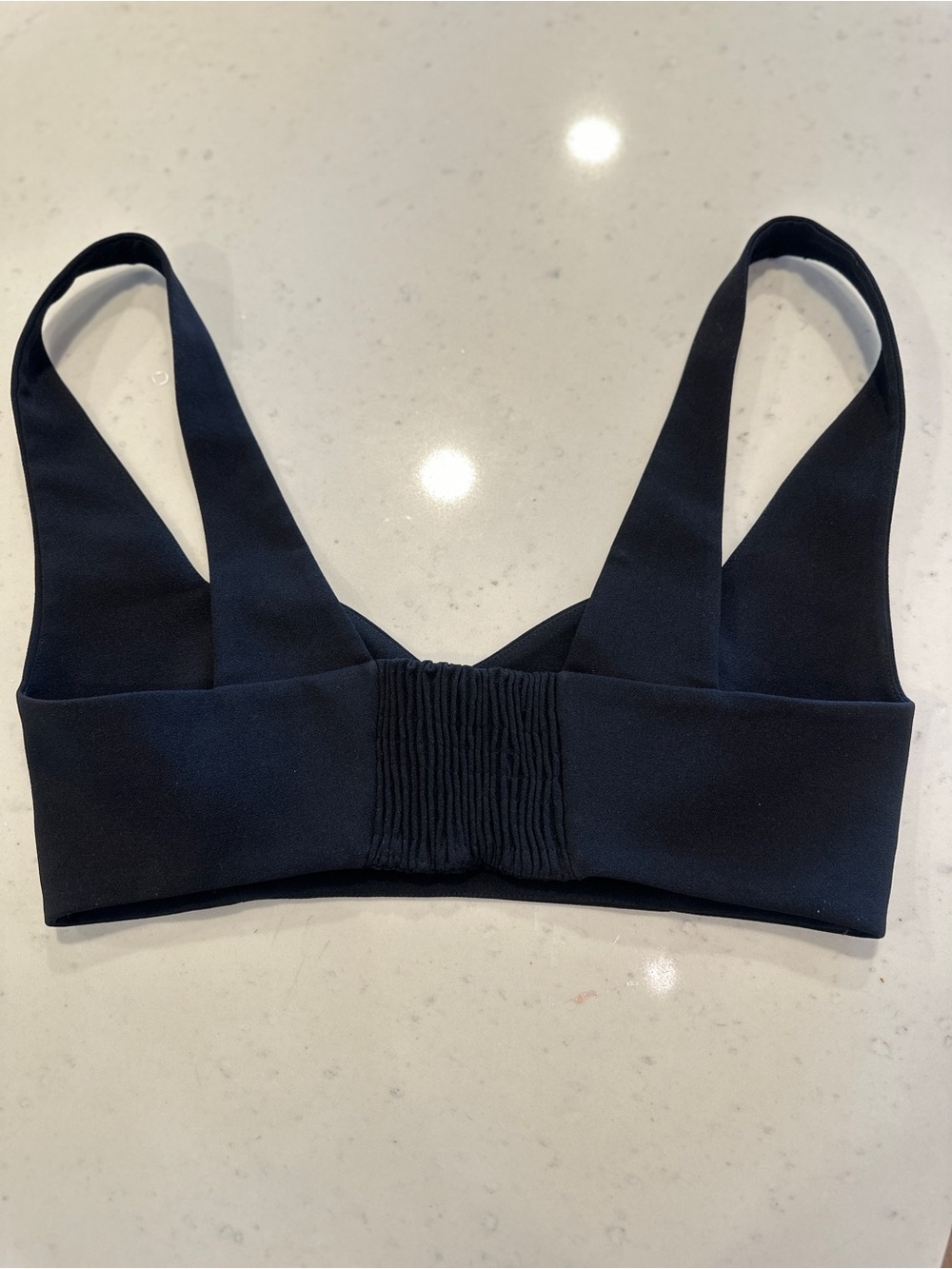 NWOT Zara Structured Bralette Crop Top Black XS Viral Trendy Bloggers Favorite - Picture 3 of 5